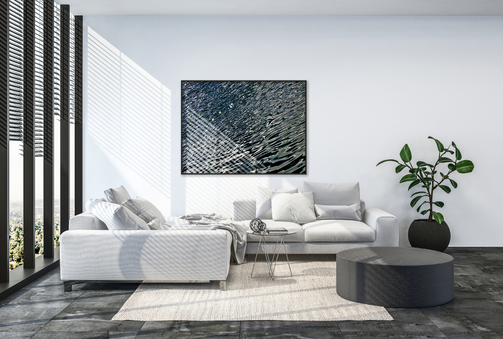 Luminara original abstract contextualised office art modern decor photo print by Blair Montague Drake